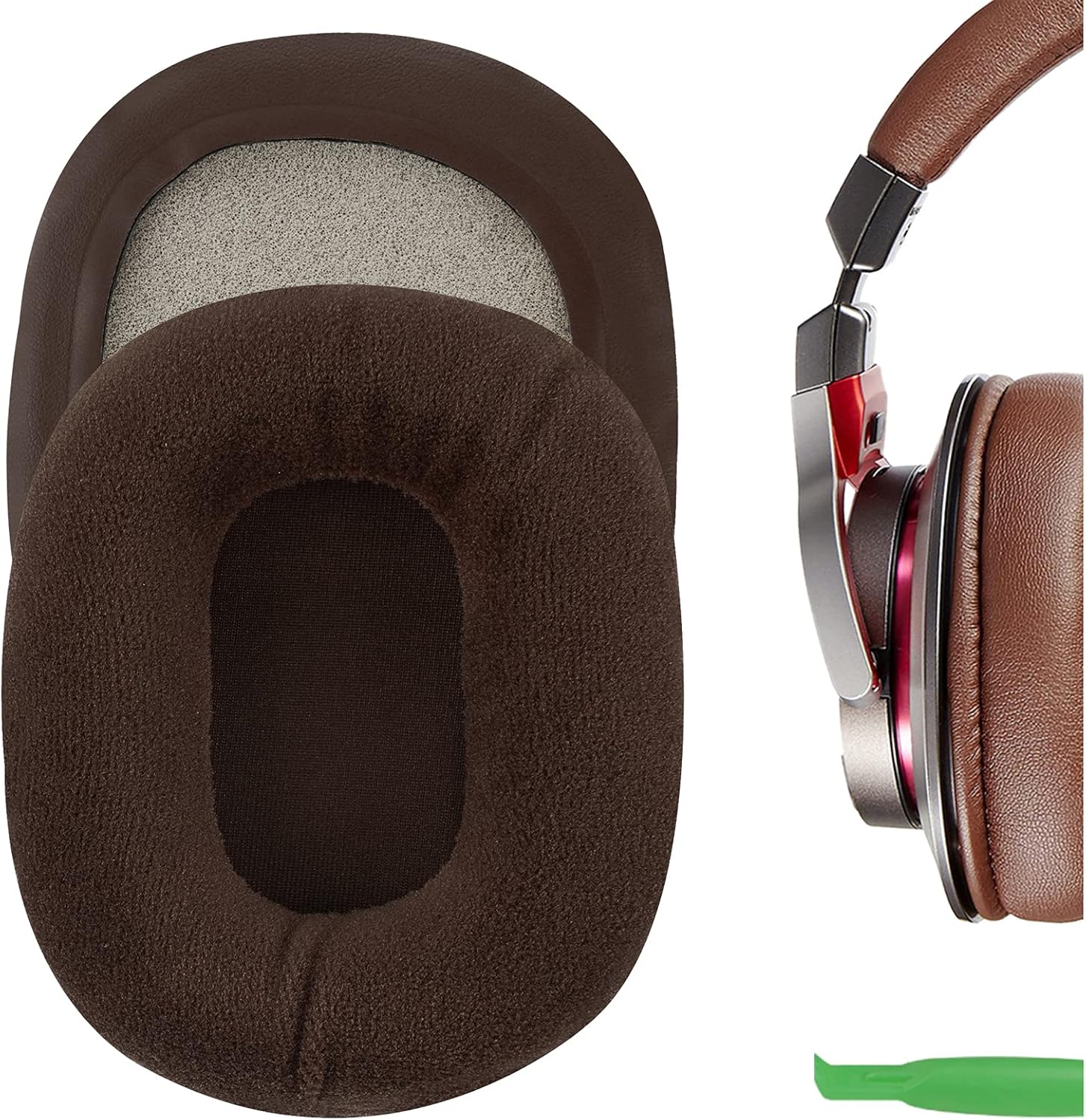 Audio Technica Headphone Ath-M50X - Komfortowe welurowe wymienne nauszniki do słuchawek