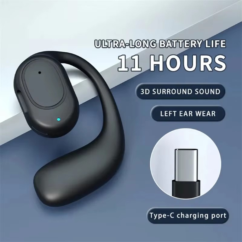 Bluetooth Headset On Ear - Bezprzewodowe słuchawki Bluetooth z mikrofonem, słuchawki