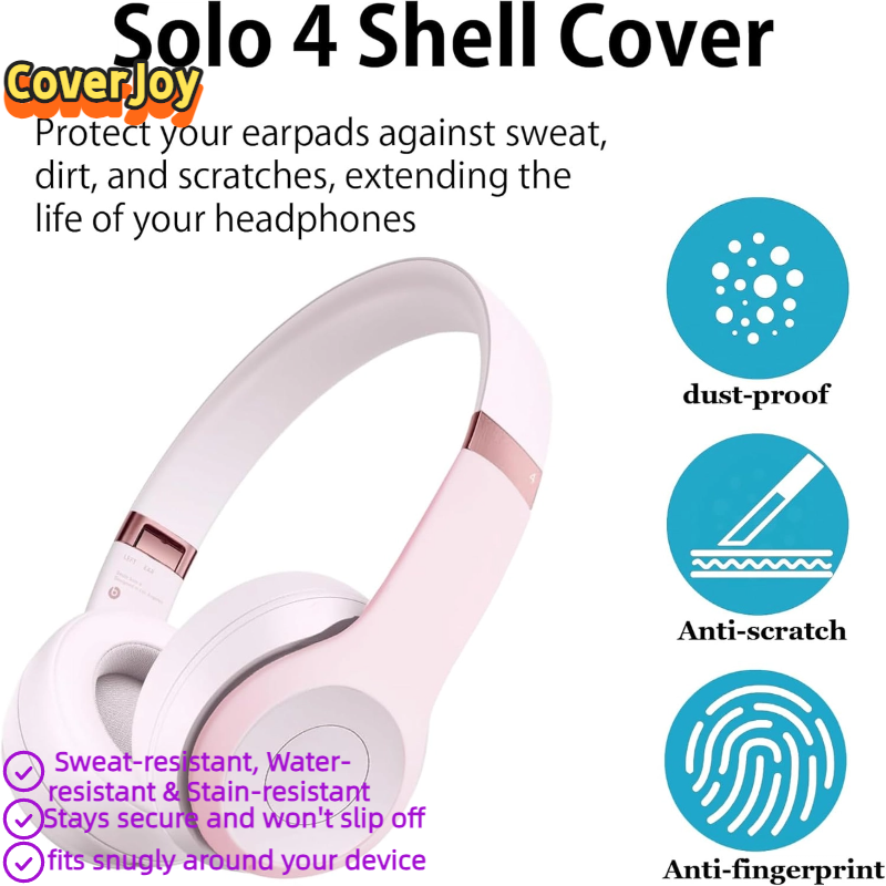 Beats Headphone Solo 4 - CoverJoy Nowy silikonowy futerał ochronny na