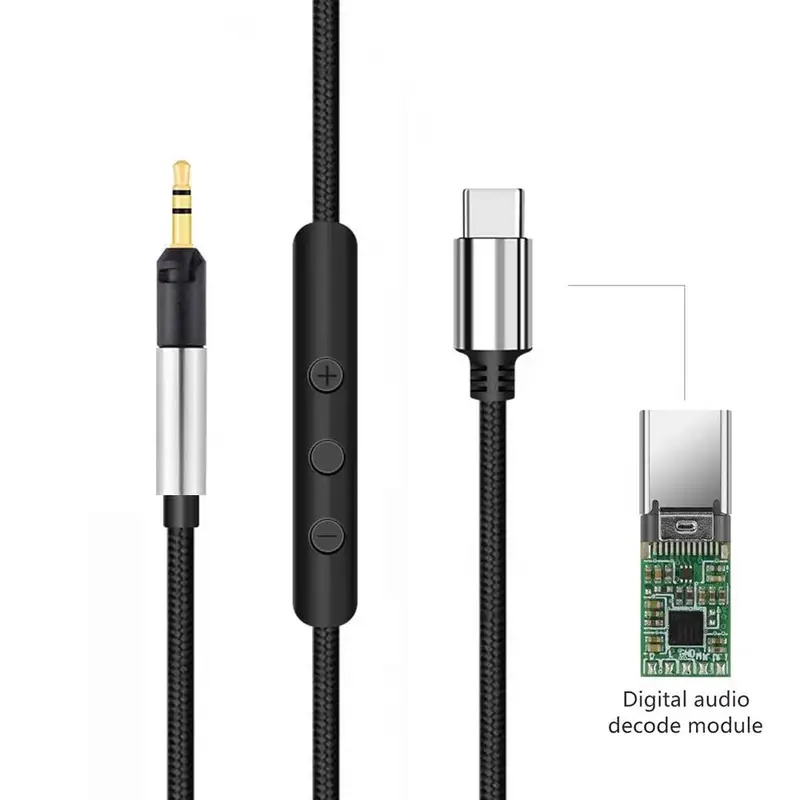 Sennheiser Headphone Hd 560S - Kabel USB typu C z mikrofonem