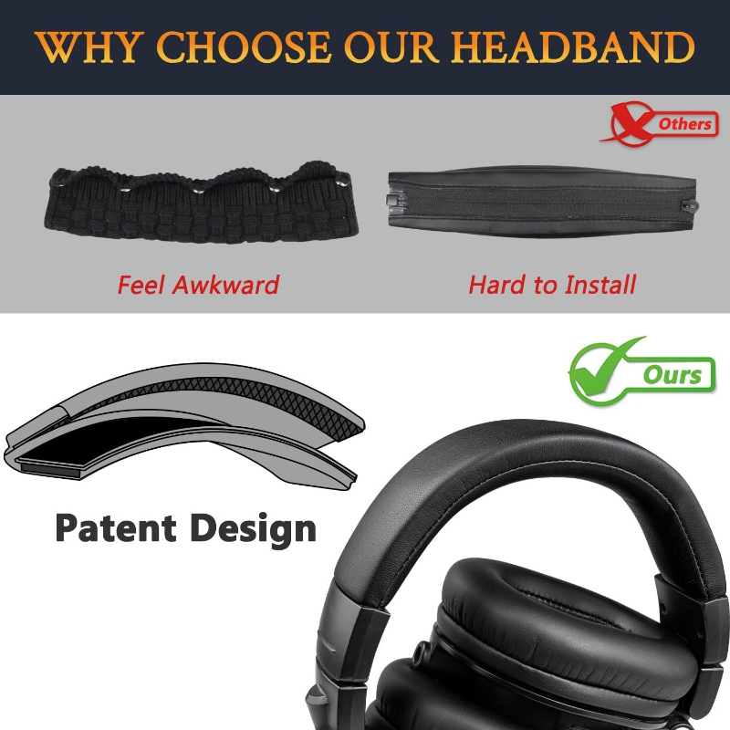 Wymienna opaska na głowę do sł – Audio Technica Headphone Ath-M20X recenzja i cena