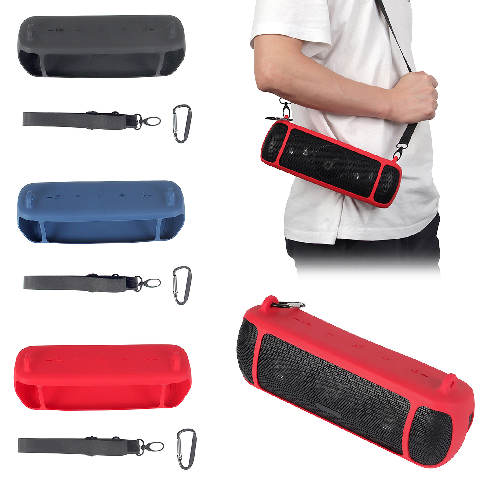 Silikonowy pokrowiec na głośni – Anker Speaker Soundcore Motion+ recenzja i cena